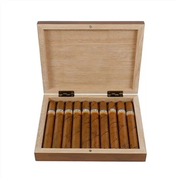 Cigarkasse af træ