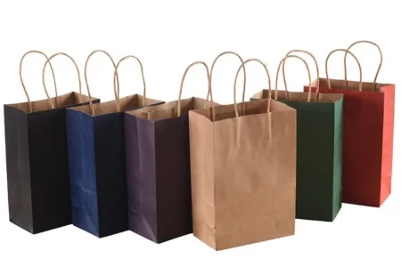 Brown kraft paper packaging